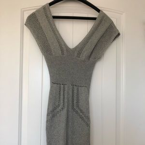 Armani Exchange Light Gray/Silver Dress